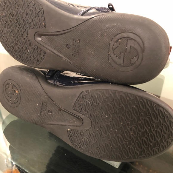 Gucci Kids Leather Patent Boots - Picture 6 of 8